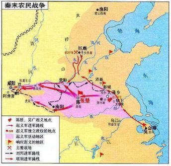 大泽乡起义之后,项羽刘邦是如何崛起的