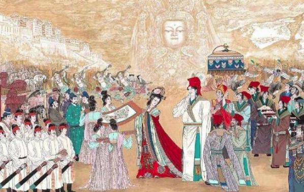 文成公主嫁过去10年丈夫死了,她后来结局如何