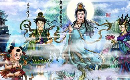 古代民间故事之善财龙女，善财与龙女是怎么聚到一起的？-趣历史网