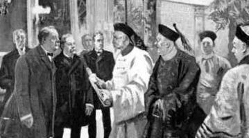 李鸿章造访美国在图书馆前吐了一口痰，结果如何