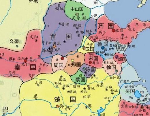 郑国在春秋时期第一个称霸为什么立即就衰落了呢