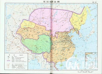 东汉疆域图：东汉时期中国疆域图是怎样的