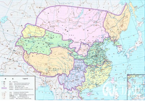 东汉疆域图：东汉时期中国疆域图是怎样的