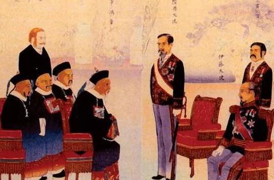 李鸿章为什么发誓,终生不履日本土地