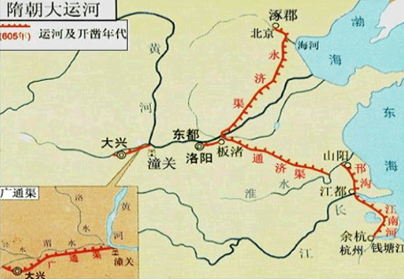 杨广为什么会劳民伤财的修建大运河 仅仅是寻欢作乐那么简单吗