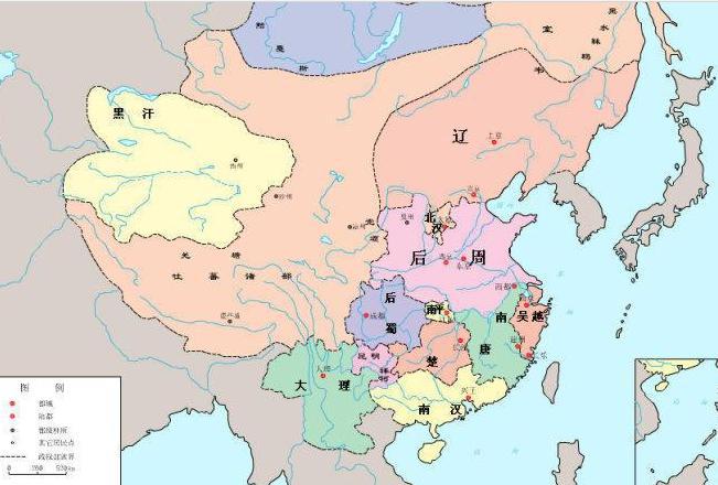 五代十国中每个朝代的国名都是怎么来的