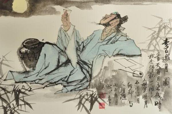 李白文采斐然剑术超然,为什么生的儿子却是一痴一傻