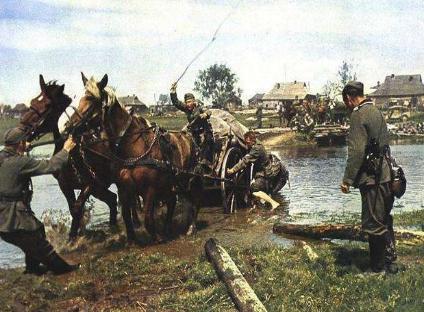 二战期间强大的德国为什么会使用骡马呢 是什么原因导致的