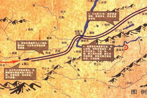 五国合纵伐秦时为什么都喜欢进攻函谷关?