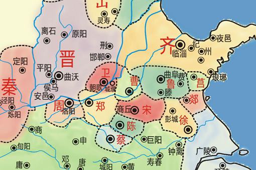 郑庄公率先称霸的郑国春秋时期是怎么迅速壮大的