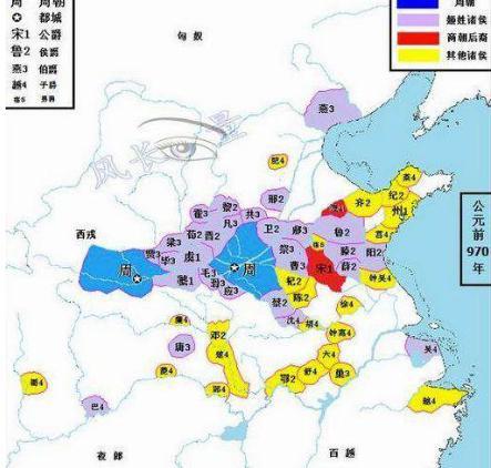 西周分封了哪八个一等公爵诸侯 他们为什么没有成为春秋时期的强国呢