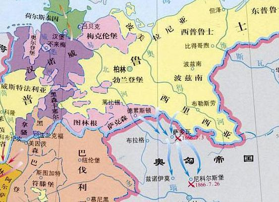 德国和奥地利曾是一个国家,为什么会分开