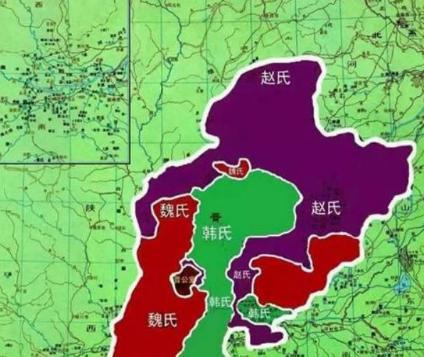 三家分晋到底有没有分配均匀 为什么韩国是最弱小的呢