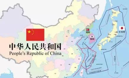 日本为什么要把中国地图倒过来