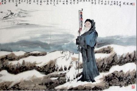 背流放的苏武条件艰苦，为什么不吃自己放的羊