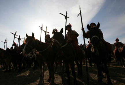 晋文公回到晋国后,是如何向天下人证明自己的?</span>