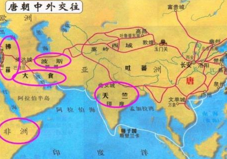唐朝的使节频繁外出,他们处于怎样的历史地位?</span>