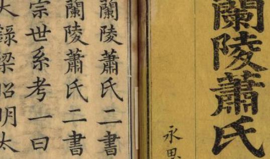 盘点古代六大显赫家族,除了兰陵萧氏你还知道几个