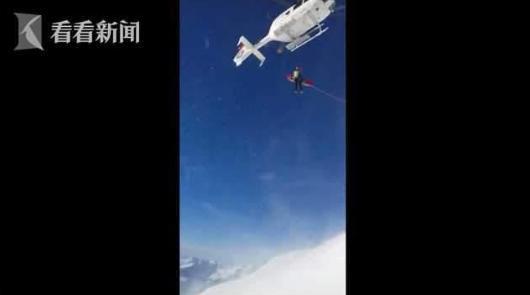 12岁的男孩阿尔卑斯山滑雪遭遇雪崩,被困40分钟成功获救