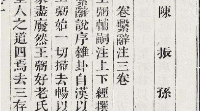 南宋藏书家陈振孙简介：对古代目录学作出了重大贡献