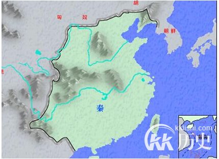 秦朝地图：历史上秦朝的版图到底有多大?