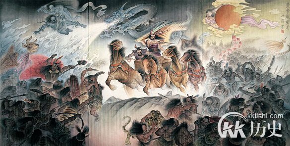 黄帝和蚩尤：黄帝战蚩尤的故事