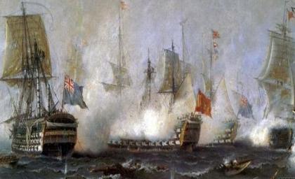 夺取了海上霸主地位英国与荷兰发动了三次英荷战争