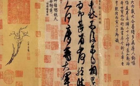 盖章狂魔乾隆到底有多可怕 直接由纯画变成了书画
