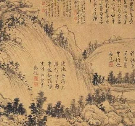 盖章狂魔乾隆到底有多可怕 直接由纯画变成了书画