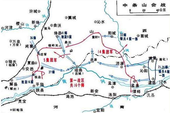 中条山战役惨败的根本原因 八路军不配合国军作战?