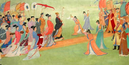 古代爱情故事之王昭君与单于:蛾眉一笑塞尘清-趣历史网