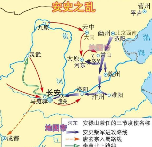 “安史之乱”是安禄山赌出来的,放手一搏不成功便成仁!