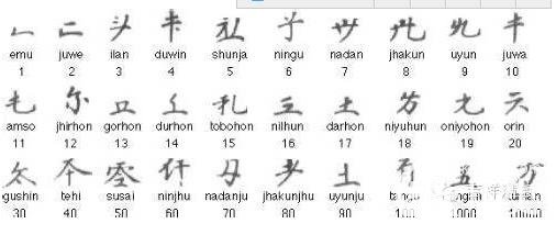 满文出现前女真人用什么文字?