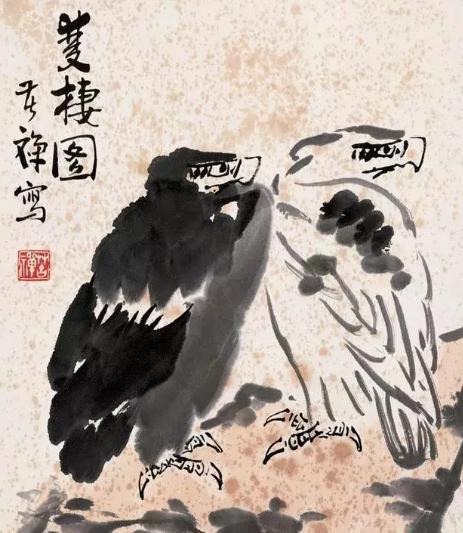 现当代名家：李苦禅花鸟作品欣赏！