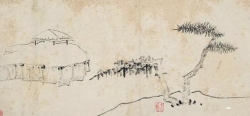 飘然的新安四家之一的汪之瑞