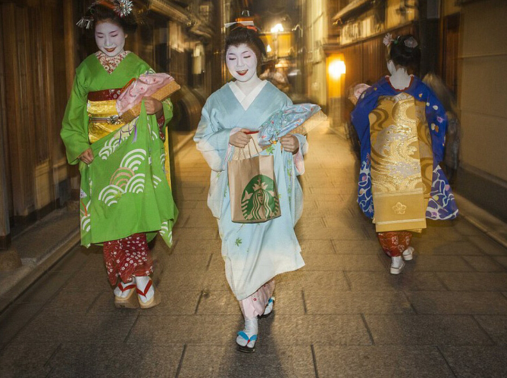 日本艺妓真实生活 实际是卖艺不卖身