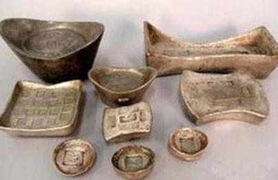 古代银子到底长什么样的呢 都是奇形怪状的,样子也很丑