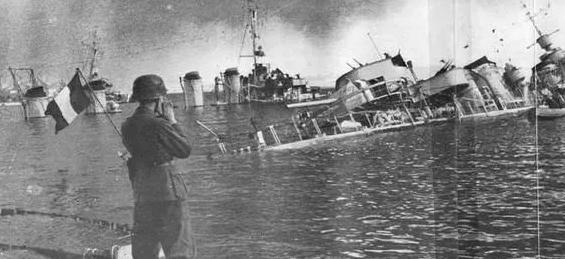 战舰要么战沉要么战爆,最可悲的莫过于自沉