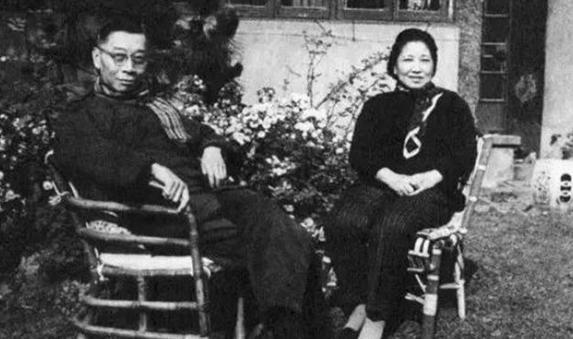 珍贵家庭合影:傅雷与朱梅馥的婚纱照