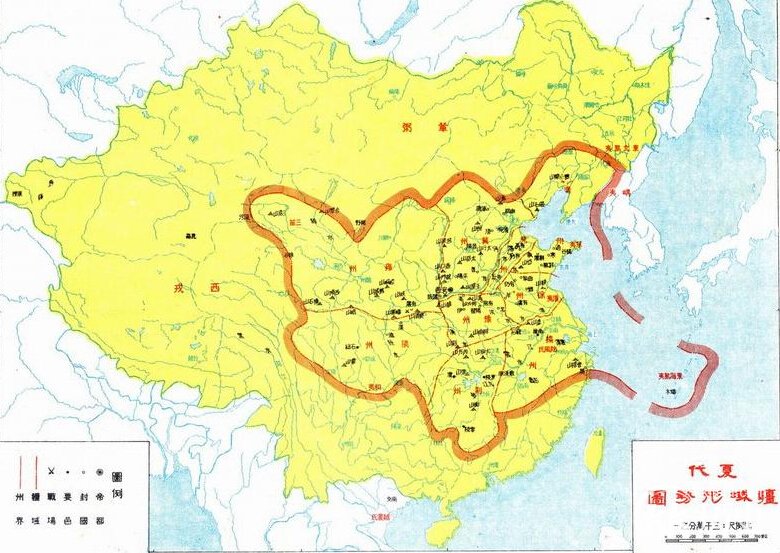 夏朝的疆域有多大？夏、商比西周的疆域要大得多