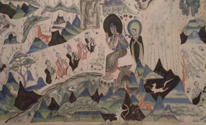 西魏时期的敦煌壁画,中国元素开始出现