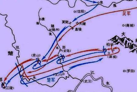 楚国兵强马壮兵力不少三五十万 为何在被三万吴军差点灭国呢
