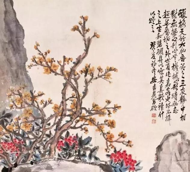 吴昌硕的作品有何特色