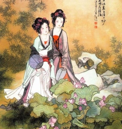 与西施同入越宫的春秋美女:郑旦