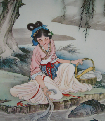 与西施同入越宫的春秋美女:郑旦
