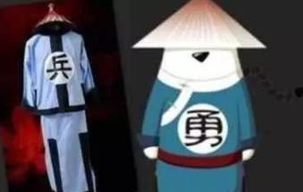 为何清军衣服上有的写着“兵”有的写着“勇”