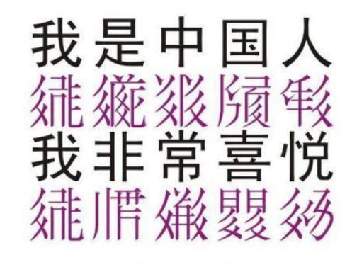 神秘的西夏文字长什么样