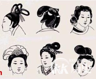 魏晋南北朝服饰之：魏晋南北朝妇女发饰