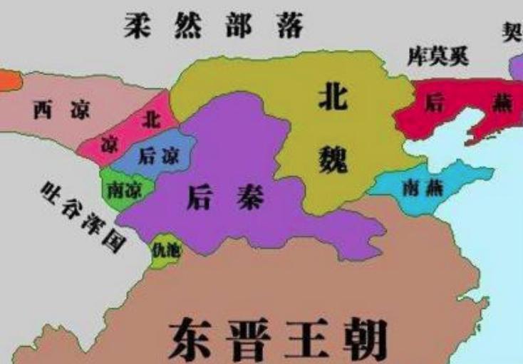 十六国时期的“五凉”:前凉、后凉、南凉、北凉、西凉