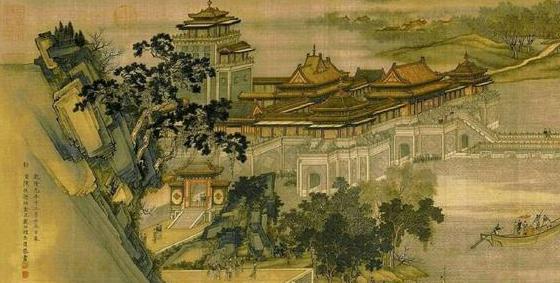 解析:五代时期北方山水画派的构图和技巧